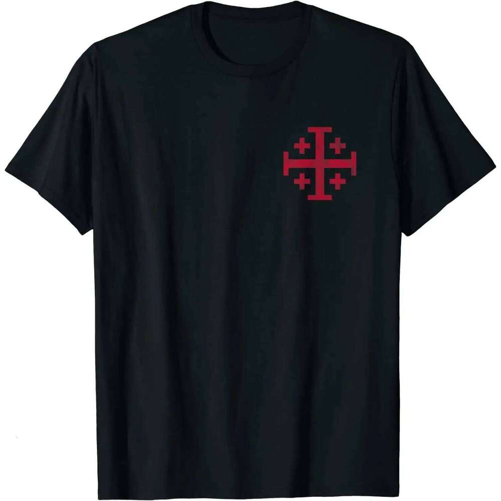 2024 Knight's Templar Cross Kingdom of Jerusalem Men T-Shirt Short Sleeve Casual 100% Cotton O-Neck Summer TShirt C260228 - view 5