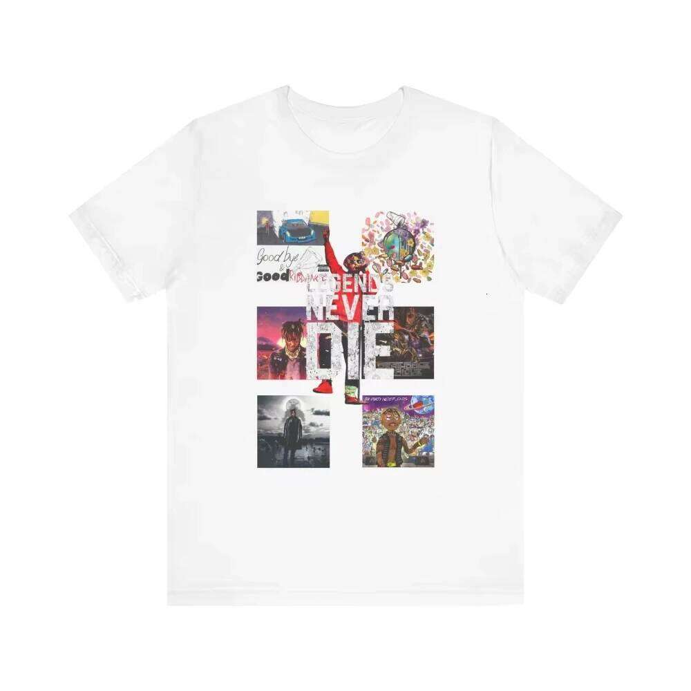 Legends Never Die album cover hip-hop style fan clothing couple's cotton streetwear T-shirt shirt C260228 - view 3