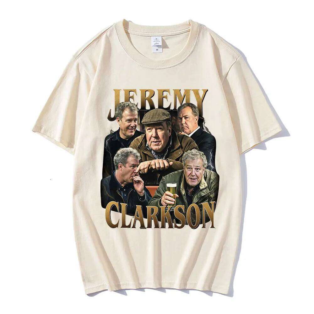 Jeremy Clarkson Graphic T-shirts Men's Women Clothing Fashion Short Sleeves Oversized T Shirts Cotton Casual T-shirt Streetwear C260228 - view 7