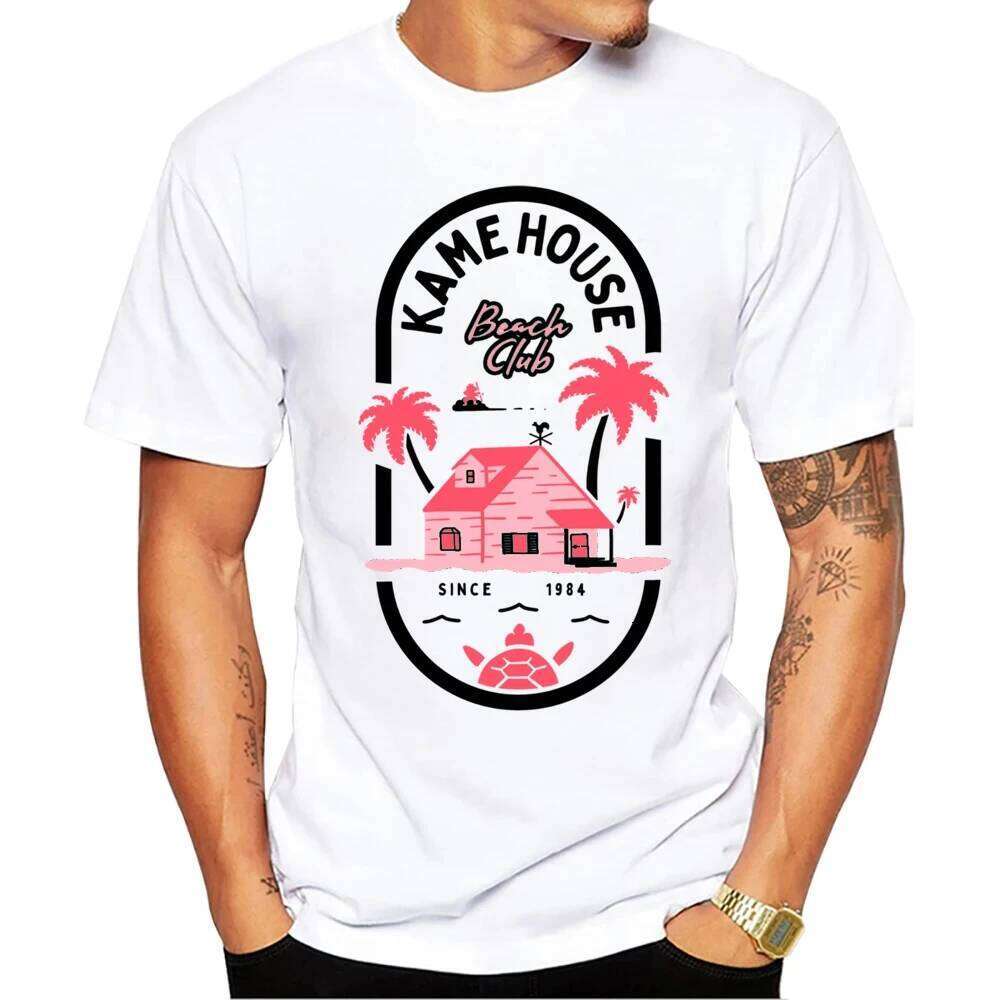 TEEHUB Kame House Print T-Shirt Cool O-neck Hattori Hanzo Men's T Shirt Short Sleeve Casual Clothing Fashion Streetwear C260228 - view 3