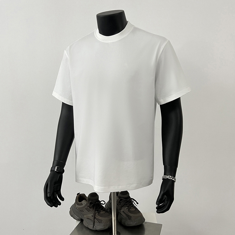 Luxury Brand Designer Clothes 100% Pure Cotton Plus-Size Short-Sleeve T-Shirt For Men And Women, 2026 New Summer Trendy American-Style Loose Top, Ins