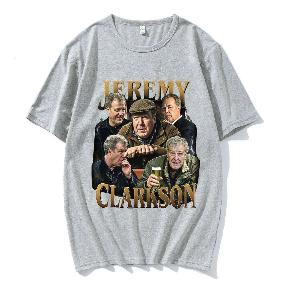 Jeremy Clarkson Graphic T-shirts Men's Women Clothing Fashion Short Sleeves Oversized T Shirts Cotton Casual T-shirt Streetwear C260228 - view 6