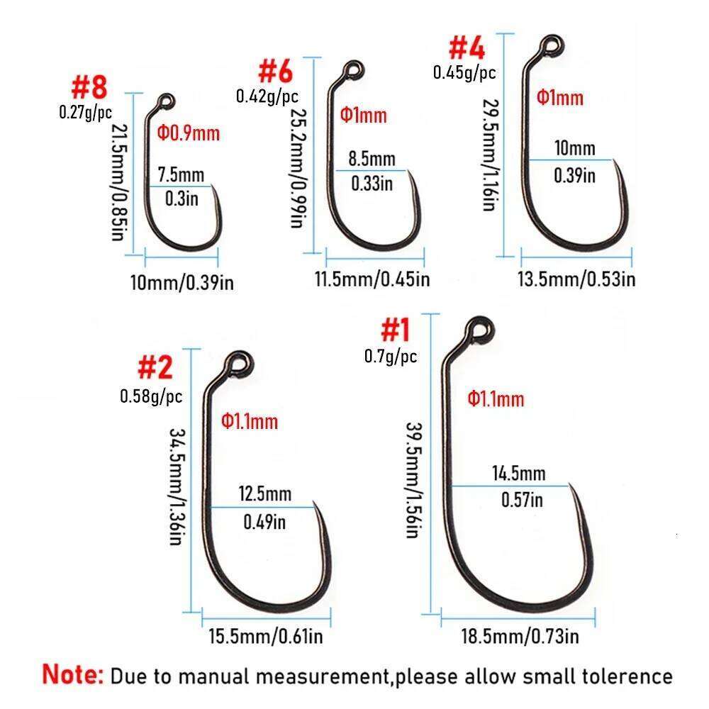 20pcs #1- #8 Barbless 60 Degree Aberdeen Carbon Steel Fly Tying Streamer Jig Hooks Saltwater Fishing Non-barbed Hook Z260228