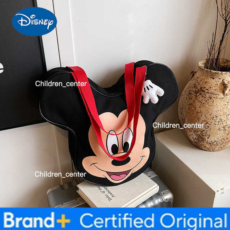 Disney In-Stock WomenS Handbag Fashion High Quality Canvas WomenS Shopping Bag Cartoon Large Capacity WomenS Shoulder Bag H260228
