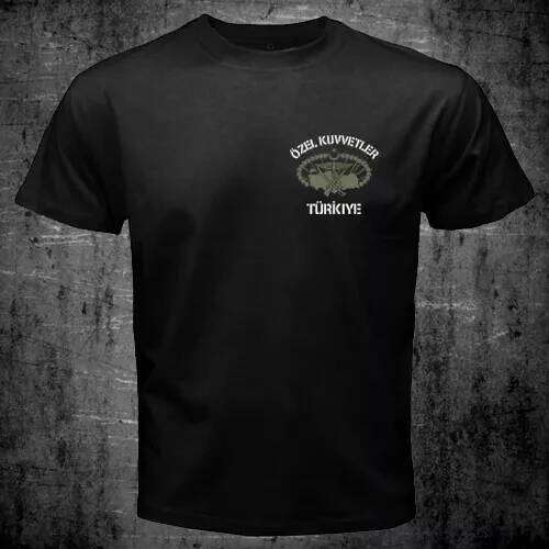 New Turkish Special Forces zel Kuvvetler Maroon Berets Bordo Bereliler T-shirt Men's Clothing Casual Crew Neck Cotton Tee C260228 - view 3