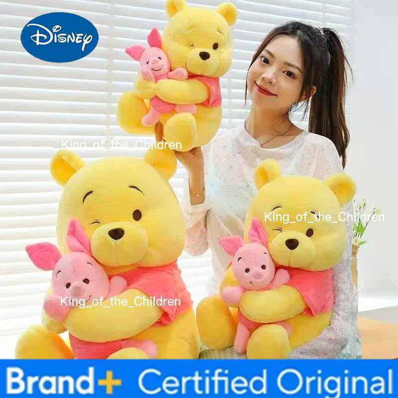 Disney HOTSALE 35cm Winnie the Pooh Plush Toy Cute Little Bear Doll Vivi Doll Friend Birthday Gift Chrismas gift H260228
