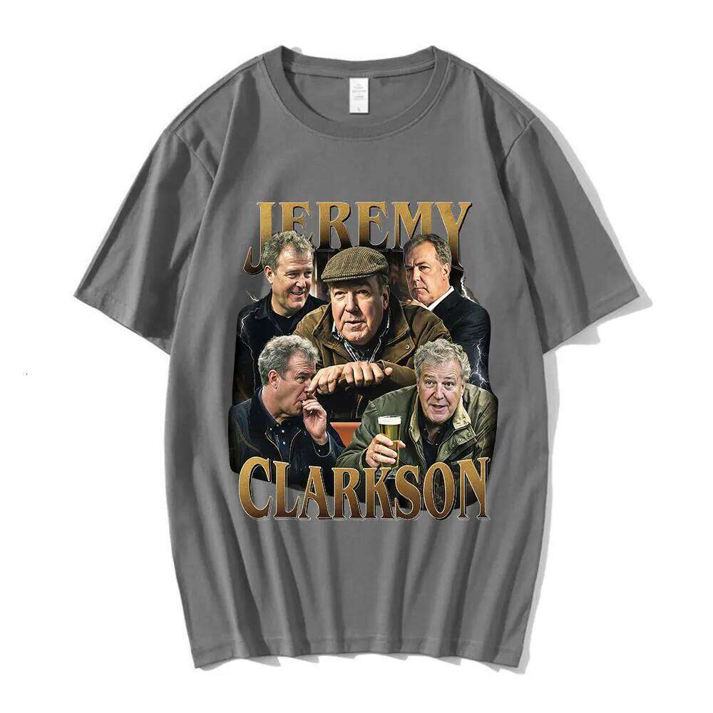 Jeremy Clarkson Graphic T-shirts Men's Women Clothing Fashion Short Sleeves Oversized T Shirts Cotton Casual T-shirt Streetwear C260228 - view 4