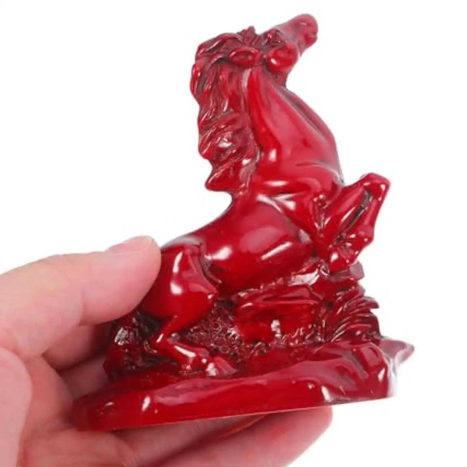 Horse Figurine 2026 Feng Shui Wealth Ornament for Office Desk Success & ProsperityT260228