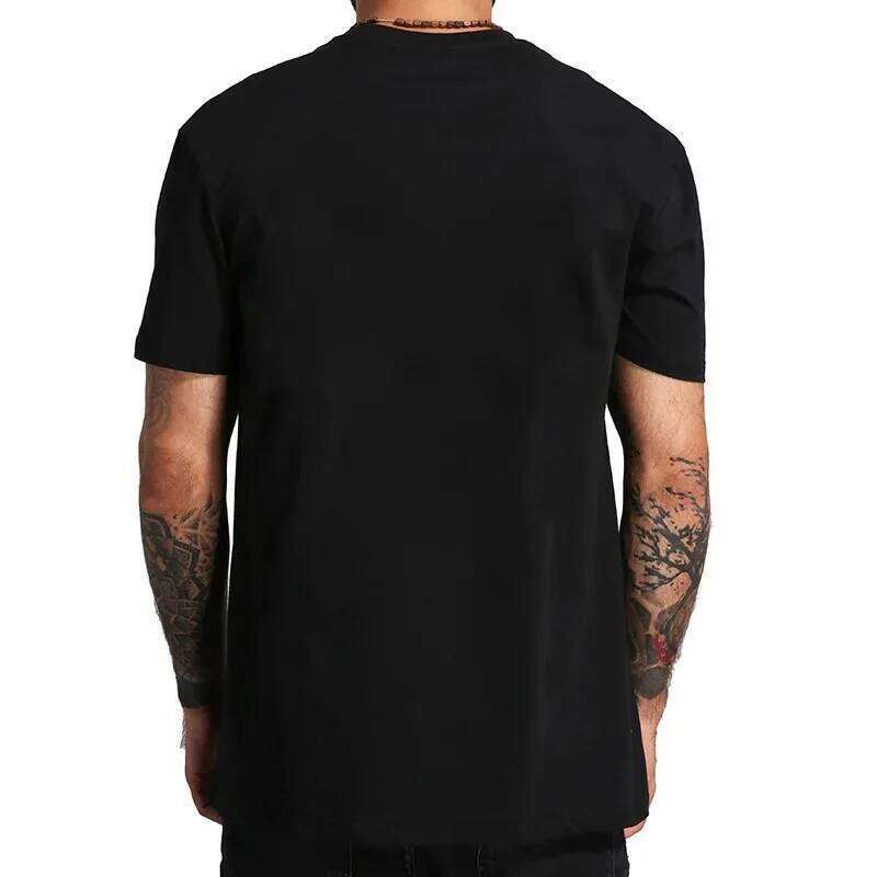 2025 Men's 100% Cotton Summer Loose Size Creative Graphic Printed Slim Fit Casual Sports Round Neck Short Sleeved T-shirt Top C260228 - view 3