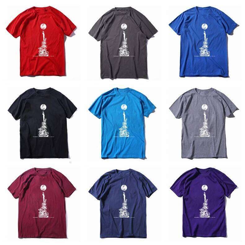 COOLMIND 100% Cotton Short Sleeve Creative T Shirt Casual Summer Loose Men Tshirt Tee Shirts Mens o-neck Male t-shirt C260228 - view 3