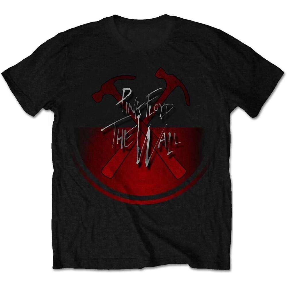 The Wall Classic Rock Black T-shirt Tops Vintage Oversized Cotton Men's T Shirt Women Round Neck Tee Clothing C260228 - view 4
