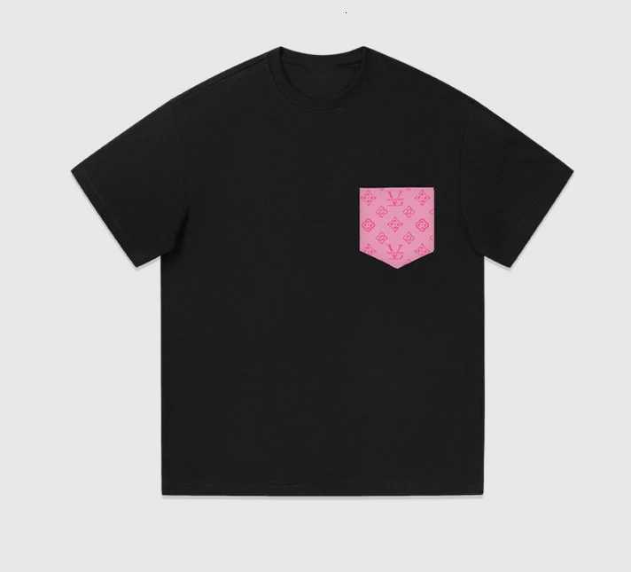 Men's 2026 Summer Pure Cotton T-Shirt Luxury-Lite Loose Casual Versatile Short SleeveT260228