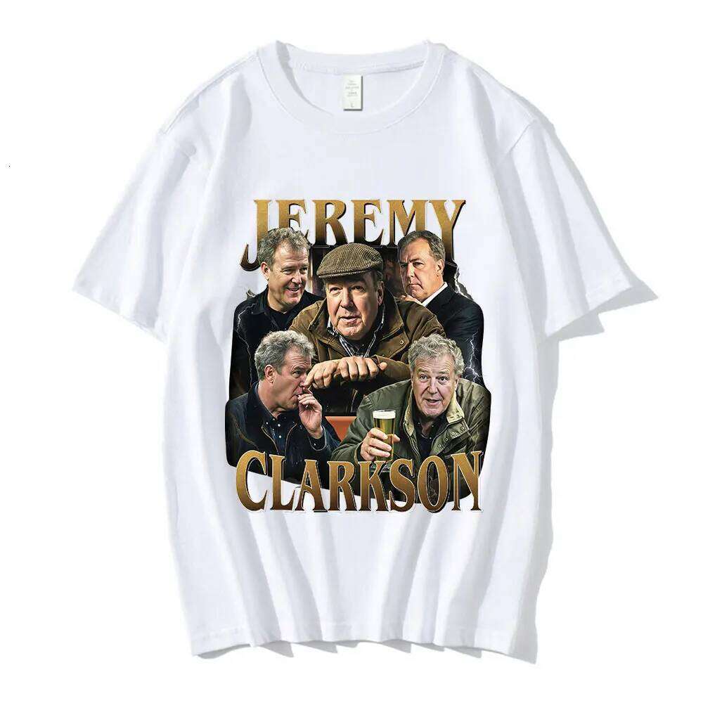 Jeremy Clarkson Graphic T-shirts Men's Women Clothing Fashion Short Sleeves Oversized T Shirts Cotton Casual T-shirt Streetwear C260228 - view 5