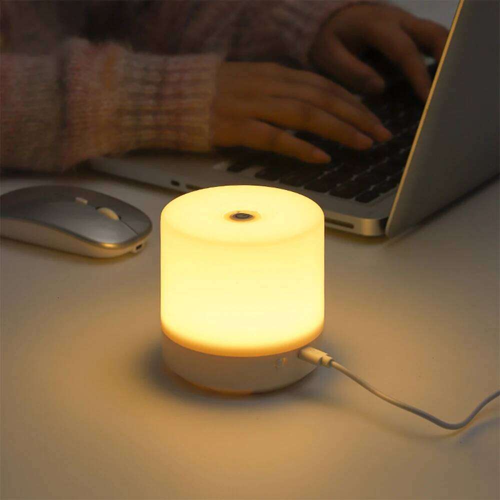Touch Bedside 3 Modes Dimmable Eye Protection Portable LED Table USB Plug Student Reading Book Lamp Night Light Z260227