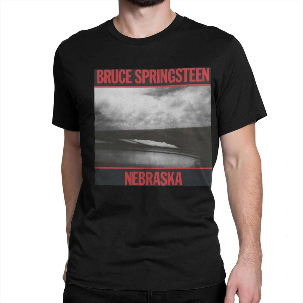 Bruce Springsteens T Men Pure Cotton Leisure T-Shirt O Neck Nebraska Tee Shirt Short Sleeve Clothing Printing C260228 - view 3