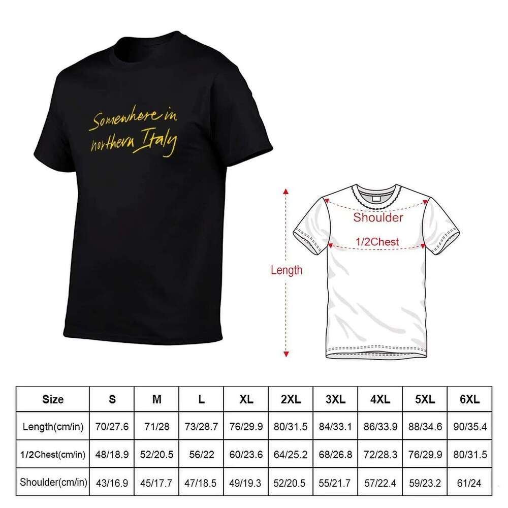 Somewhere in Northern Italy - Call Me By Your Name mens graphic shirts man t shirt heavy cotton T-Shirt C260228 - view 3