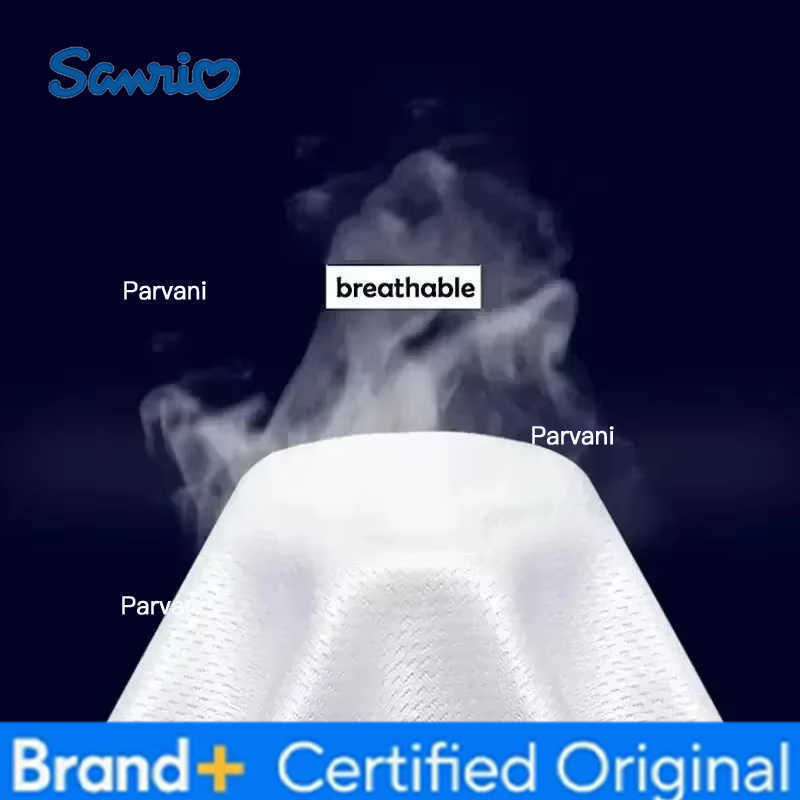 Sanrio Hello Kitty V-neck T-shirt Y2K American Fashion Cool Casual Sportswear Mens and Womens Loose and Comfortable Top H260228