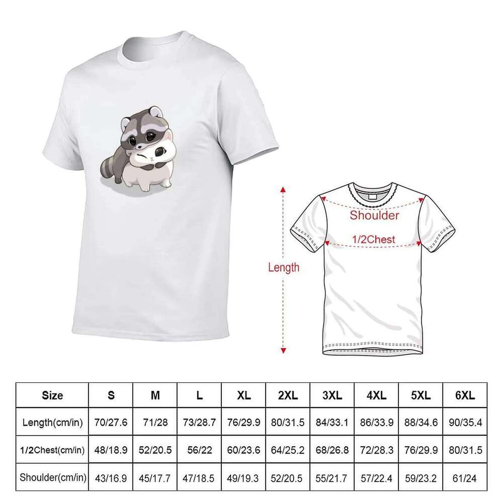 man for Cuddle graphic shirts quality high cotton T-Shirt Raccoon t C260228 - view 3