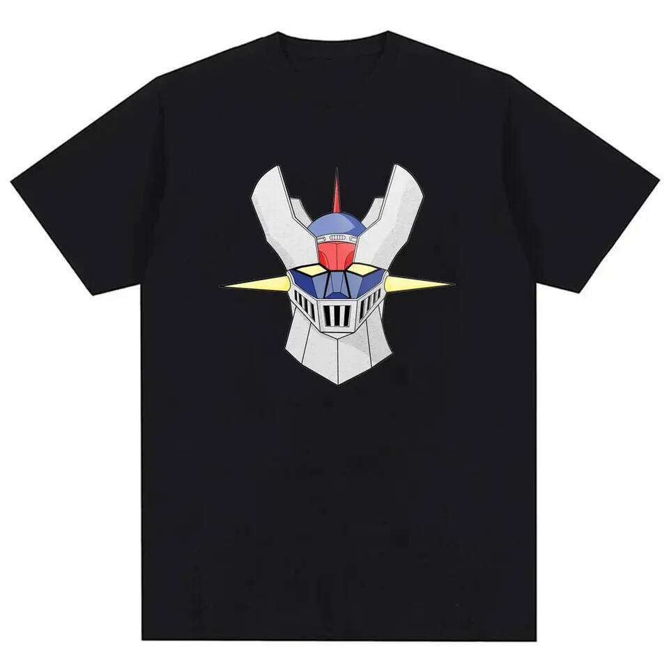 Mazinger Z Dark Robot Men's Personality Pattern Printed Cotton T-Shirt Vintage Tees Stylish Chic T Shirts Crewneck Clothing Top C260228 - view 6
