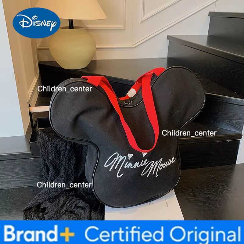 Disney In-Stock WomenS Handbag Fashion High Quality Canvas WomenS Shopping Bag Cartoon Large Capacity WomenS Shoulder Bag H260228