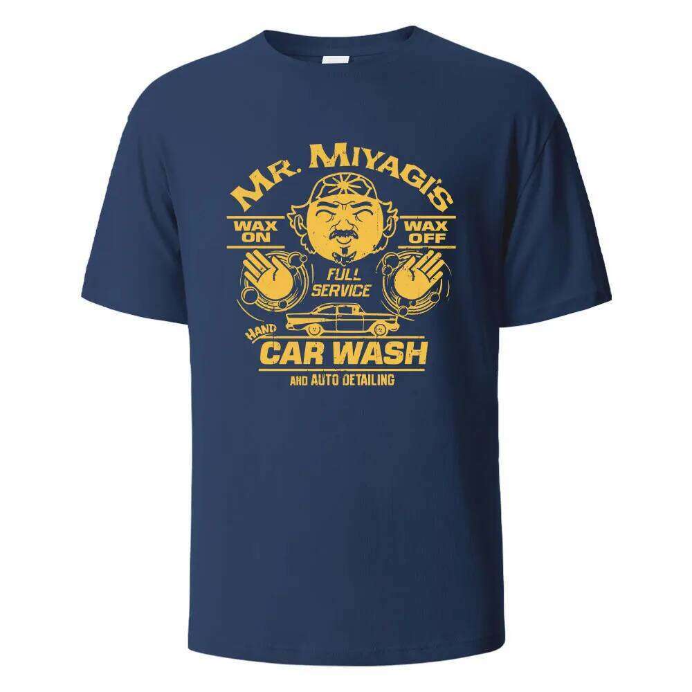 Men's Printed T-Shirt Mr.Miyagis Funny Graphic 100% Cotton Oversize Shortsleeved Tees For Men Women Summer Fashion Casual Tops C260228 - view 5
