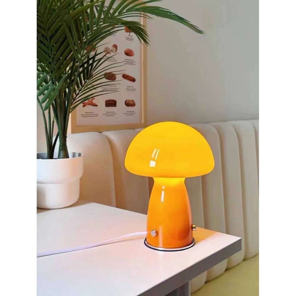 Tri-colour USB plug corded modern LED mushroom light for camping, dining, bedside home dcor ambient lighting Z260227