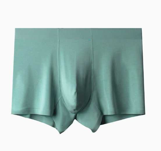 Modal underwear for men, seamless, graphene-infused, red color, zodiac sign of the year of the Ox H260228