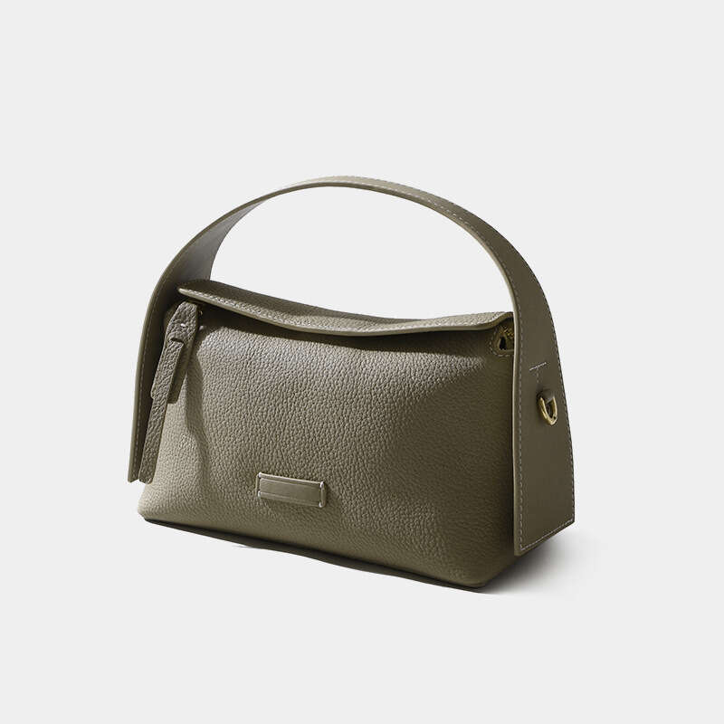 Luxury Shoulder Bags Totes Hobo New Top Layer Cowhide Pillow Retro Commuter Soft Leather Ear Hanging Eaves Bag Fashion Versatile Casual Style Handbag 