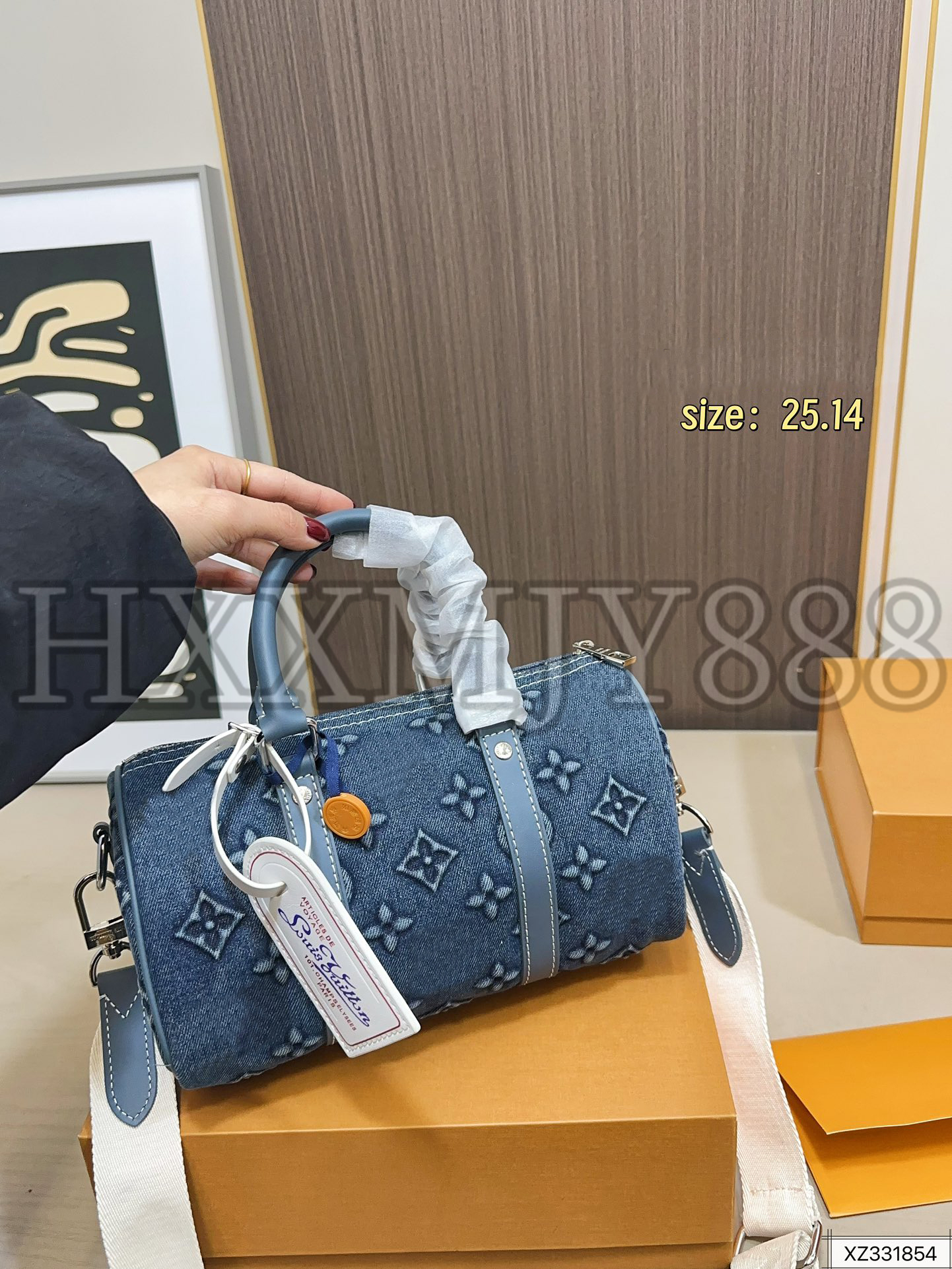 Designer Mini Speddy Shoulder Bag Women Leather Crossbody Bag Luxury Brand Embossed Brown Flower Classic Vintage