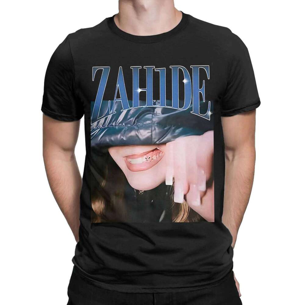 Funny Zahide Rapper Music Tshirts Men's 100%Cotton Short Sleeve Round Neck Summer Clothing C260228 - view 3