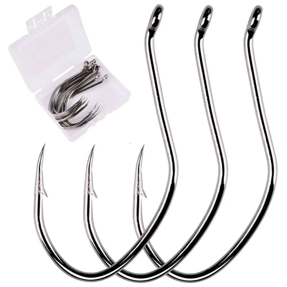 Catfish Pesca Live Bait Fishihook Set Jig Fly Accessories Barbed Fishhook Fishing Hooks Sea Hook Z260228