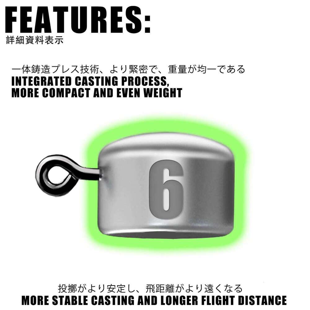 Ned Rig Jig heads Fishing Hooks 1.8-6g Tumbler Ajing For Soft Worm Lure Bass Fish Pesca Rockfish Pike Trout Accessories Z260228