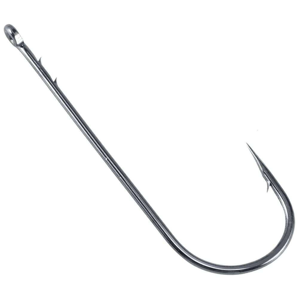 20pcs Worm Long Shank Fishing Baitholder Hook Inline Bass Hooks for Soft Bait Swimbaits Texas Rig Z260228