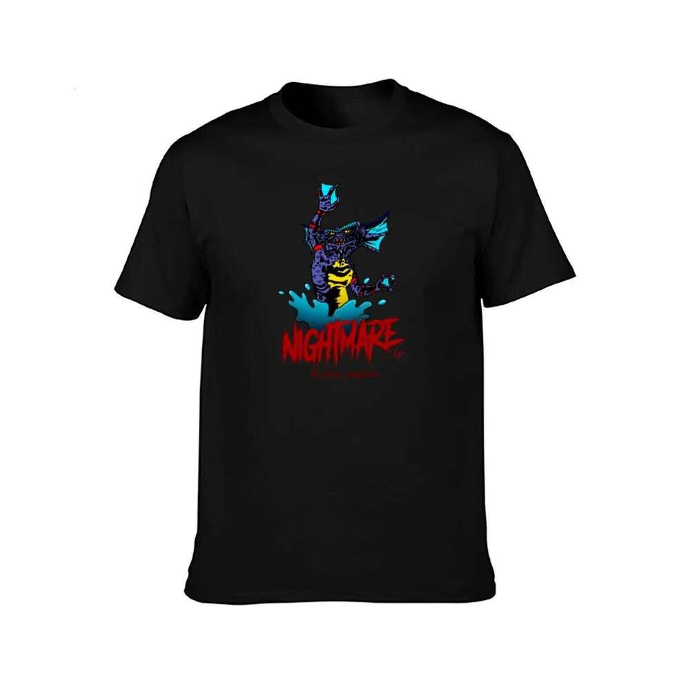 Mike Tlatelpa: Nightmare Water Monster printed for funny man t shirts designer T-Shirt C260228 - view 3