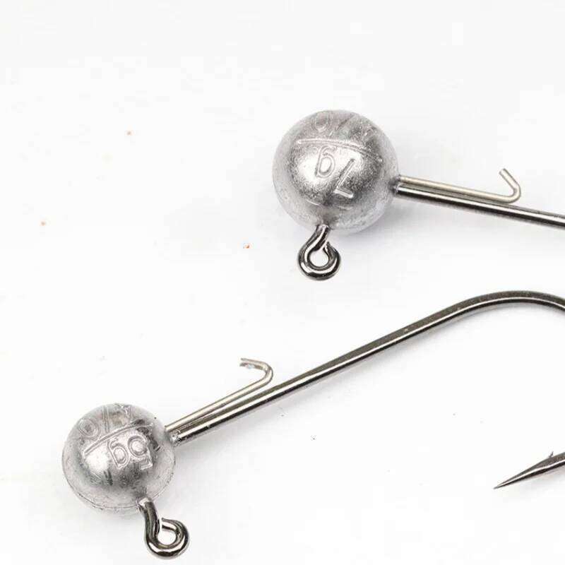 Big Size Fishing 7g 10g 20g NED Jig Head Hooks 4X Strengthen Wide Hook Door Lure Bass Mandarin Lot 5 Pieces SALE Z260228