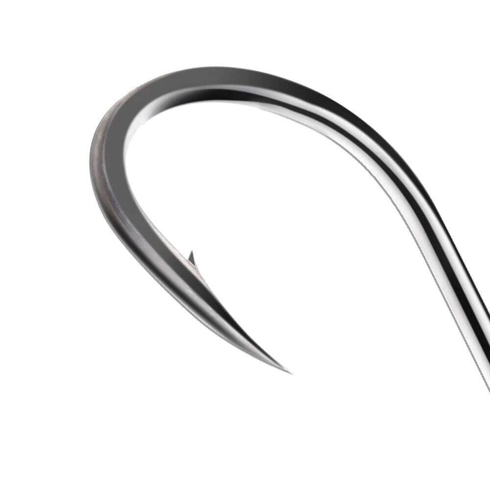 FISH KING Hooks 70-100Pcs ISEAMA High Carbon Steel Barbed With Eye Freshwater Single Circle Carp Hook Fishing Z260228