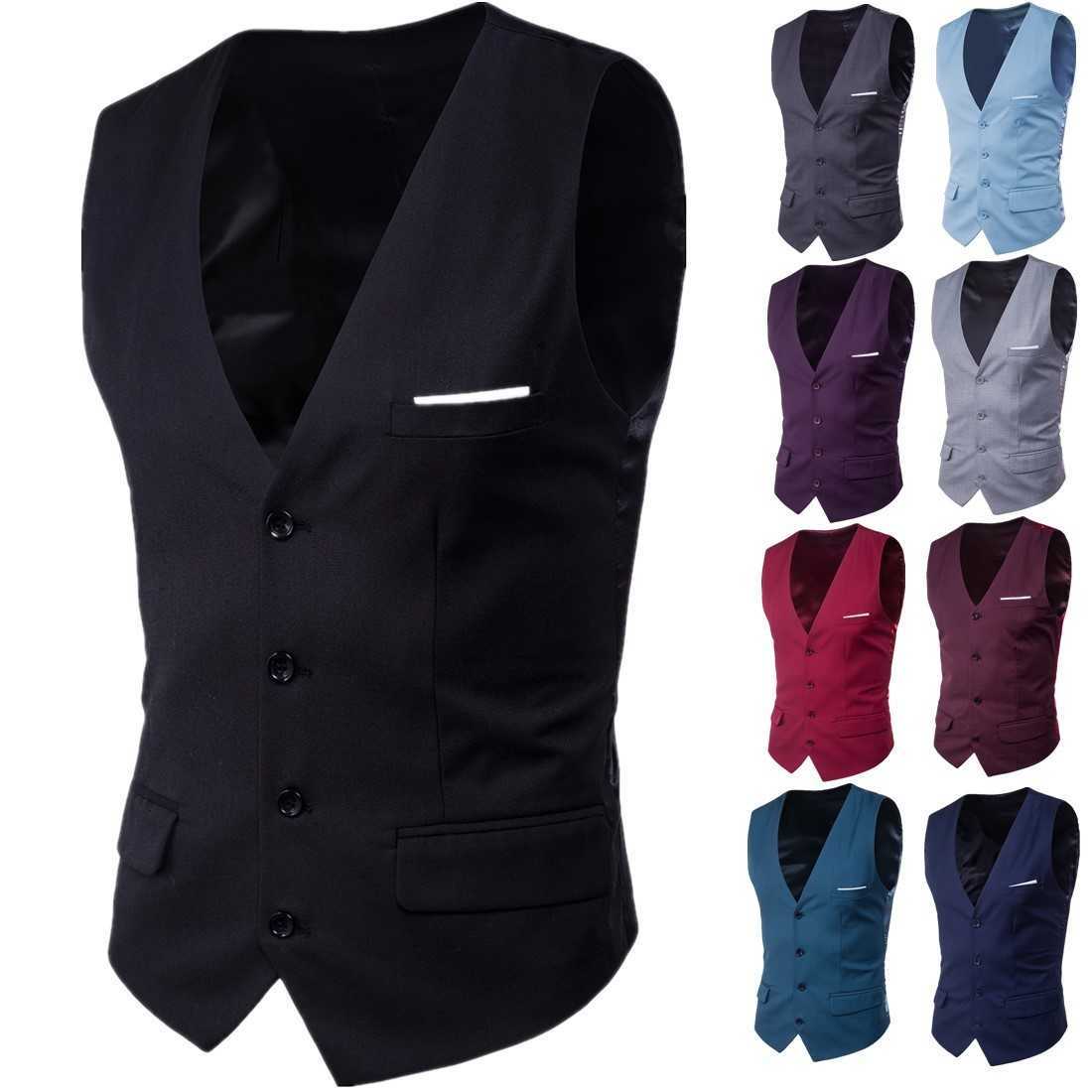 Mens Vest Single Breasted Summer Sleeveless Jacket Waistcoat Slim Linen Flat Collar Clothing Suits Blazer Summer Female Suit X260228