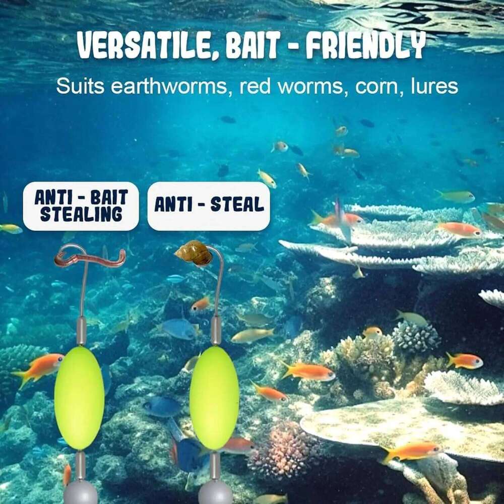 5/10Pcs Reverse Fishing Off-Bottom Double Hook Rig Set: Ideal for European Carp Fishing, Bypass Weeds, Stones & Silt Z260228