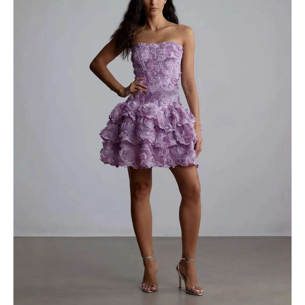 2026 Autumn New Elegant Commuter Gentle White Moonlight Fairy like Silk Smooth Folded Edge Short Skirt for Women A1998