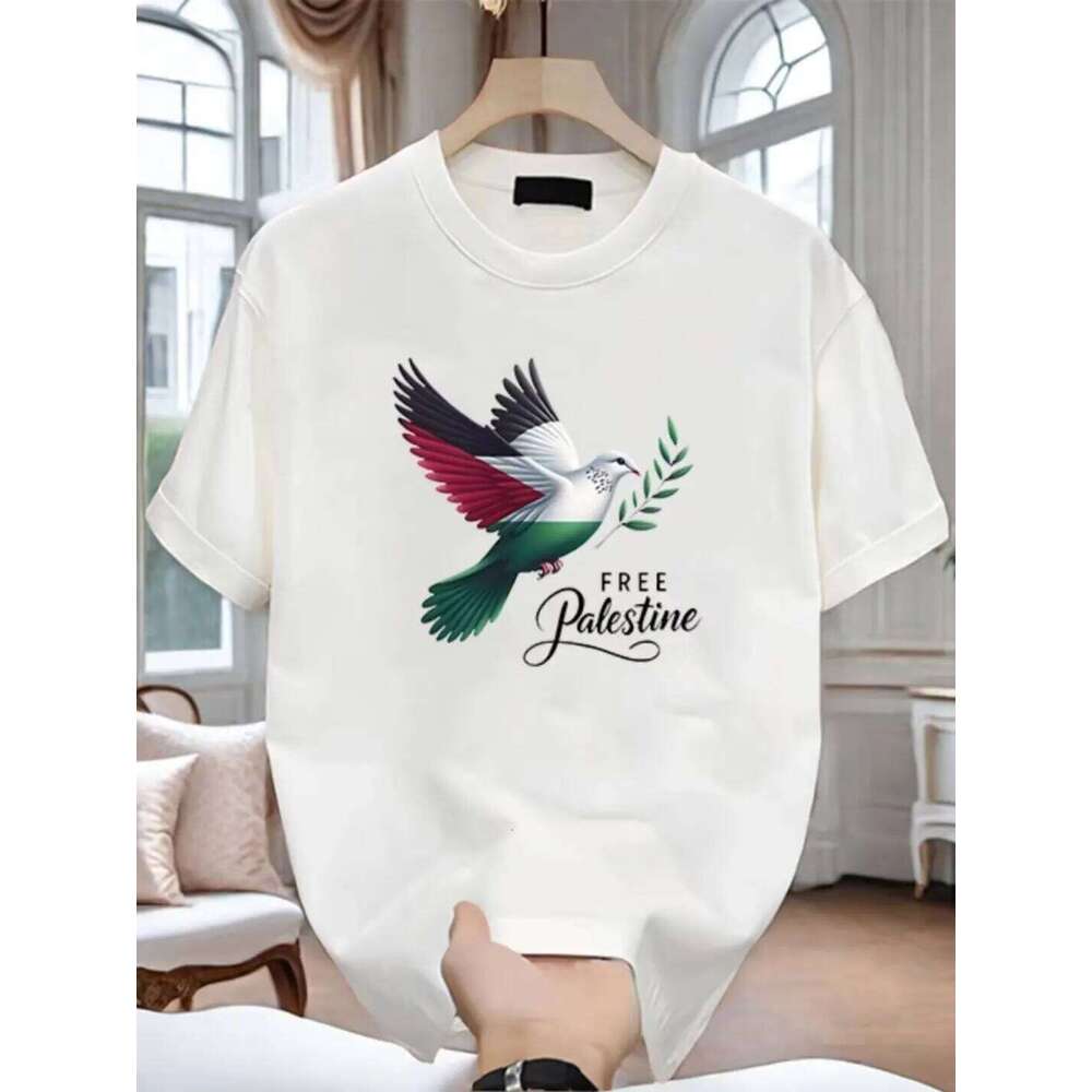 New men's summer Korean-style trendy simple short-sleeved shirt, loose and casual, fashionable pure cotton T-shirt C260228 - view 3