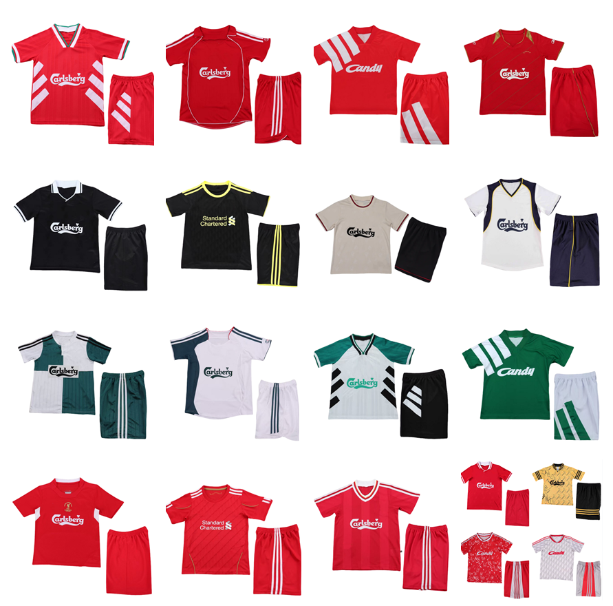 liverpool Retro soccer jerseys 88 89 91 92 93 95 96 97 98 01 02 04 05 06 07 08 09 10 11 McMANAMAN Gerrard RUSH FOWLER TORRES SUAREZ OWEN vintage Football Shirt Men kids kits
