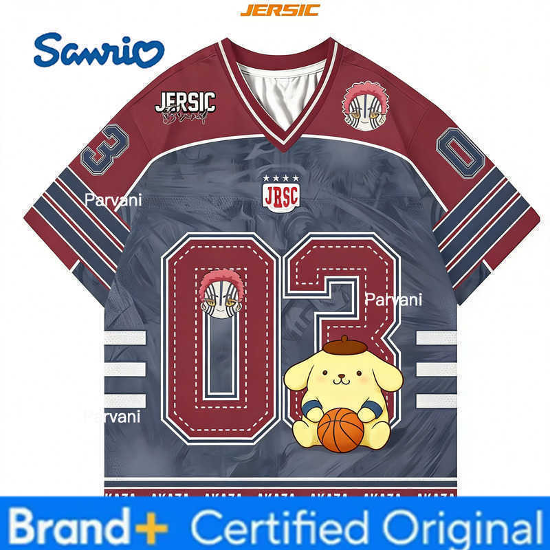 Sanrio 2026 Girls Kuromi Hellokitty Anime Kids/Adults T Shirt Summer Casual Tee Comfortable Fit Gift Y2k Clothes Football Top H260228