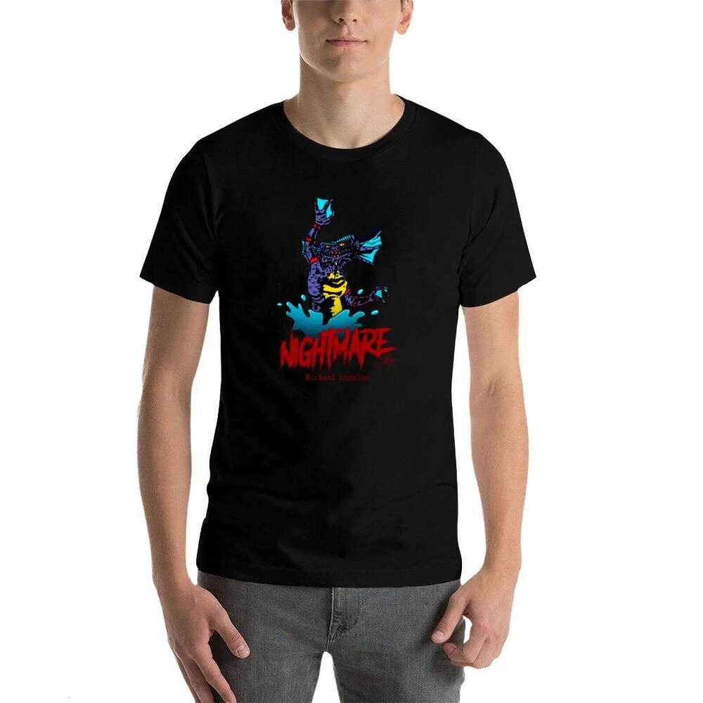 Mike Tlatelpa: Nightmare Water Monster printed for funny man t shirts designer T-Shirt C260228 - view 5