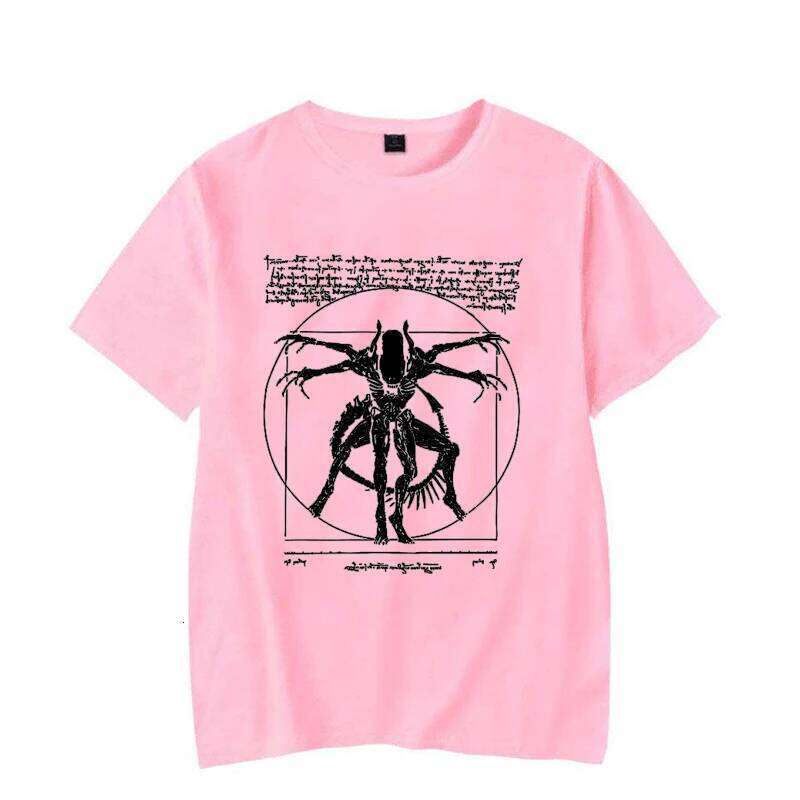 Alien Men's - Gamer T-Shirt Da Vinci Print Women Tops Fashion Tshirt C260228 - view 5