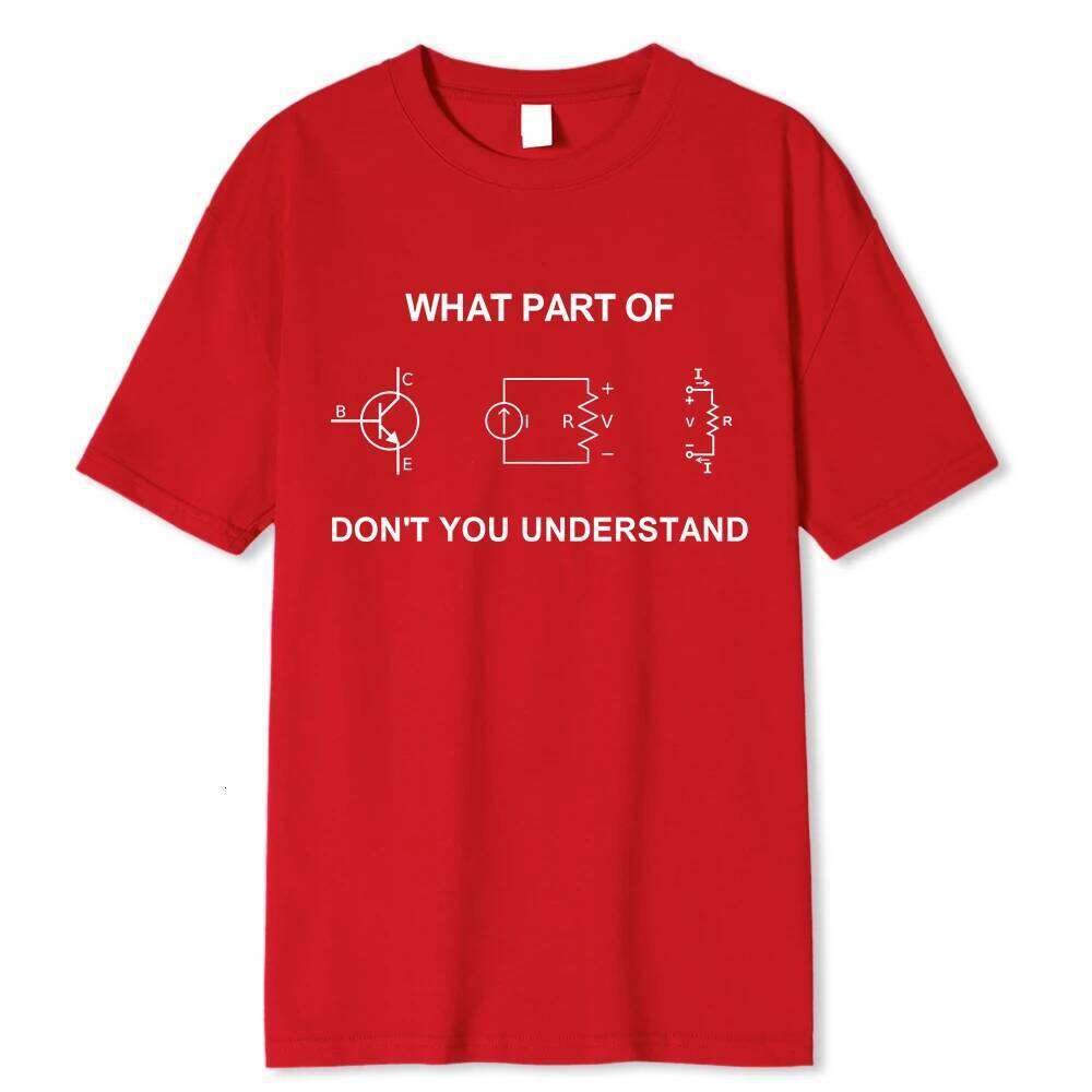 Electrical Engineer T-Shirt Gift Funny Engineering Personality Tshirt Print Shirt Cotton Man T Shirts Breathable Oversize Tee C260228 - view 5