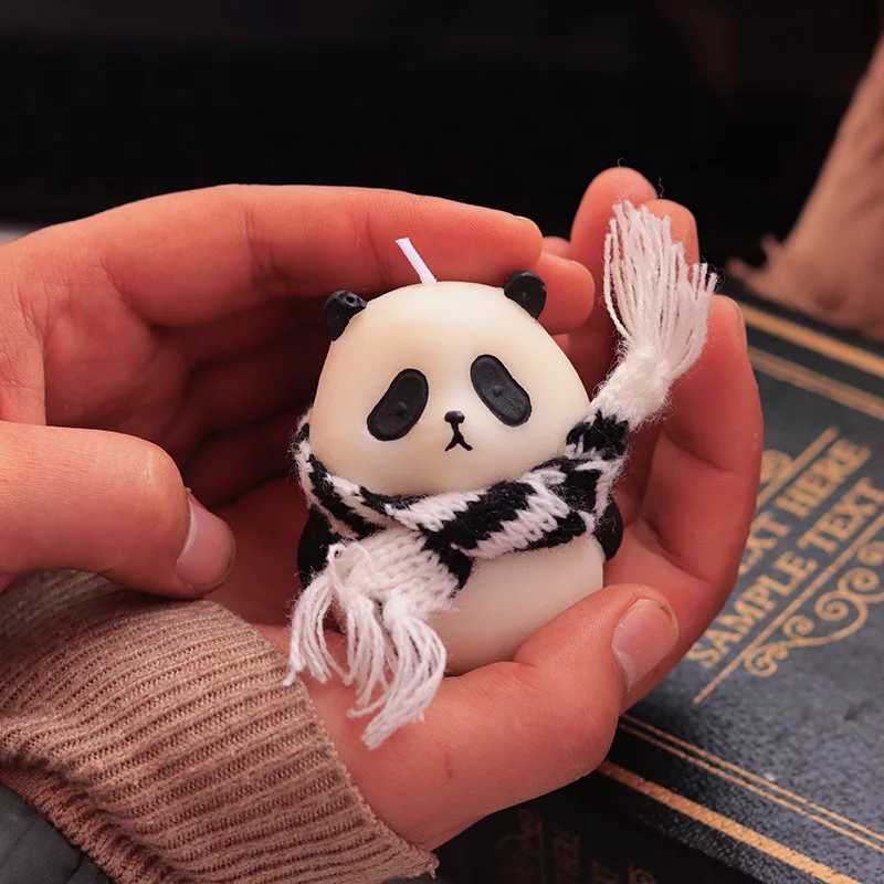 National Treasure Panda Aromatherapy Candle Chinese Style Creative Handheld Gift Fragrance Girls Birthday Christmas GiftT260228