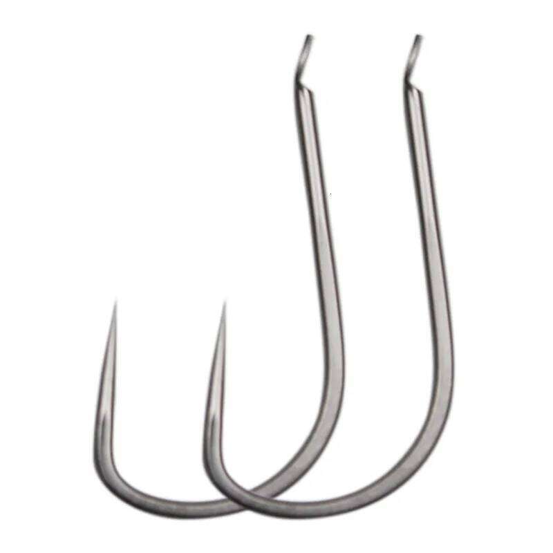 50pcs Titanium alloy new Kanto hook without barbs competitive black pit crucian carp Z260228