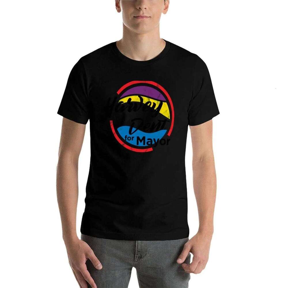 Harvey Dent Mayor T-Shirt funny shirts t shirt pack black cotton t-shirt plain for man package T-shirt C260228 - view 5