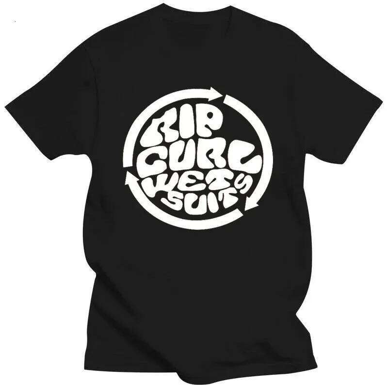 Men's T Shirts Rip Curl Print Short Sleeve Vintage High Quality T-Shirt Streetwear 100% Cotton Loose Tops Breathable Tee C260228 - view 4