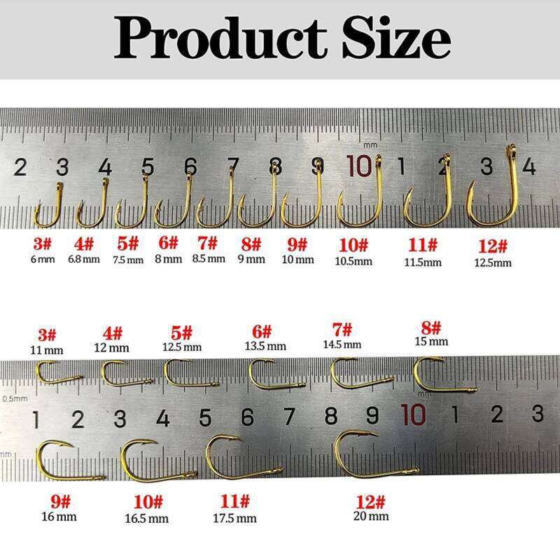 Hot 100PCS Set Carbon Steel Single Circle Hook Fly Fishing Jip Barbed Carp Hooks Sea Tackle Accessories Z260228